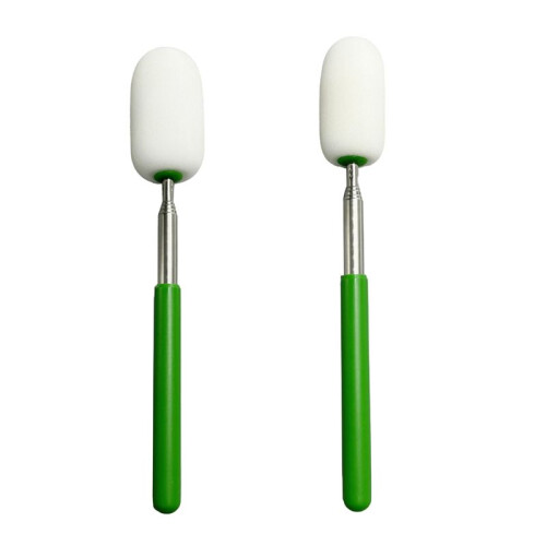 2Pieces Telescoping Sponge  Stick Pottery Sculpture Sponge Holder Ceramic Throwing Stick Pottery Trimming Tools 1