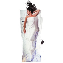 Fodera per sacco a pelo - Cocoon - ecrù - 100 % seta - 220 x 90 cm - Unisex