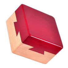 Mingstyle Wood Puzzle Box Brain Teaser with MultiStep Lock Challenge for Adults Party and Home