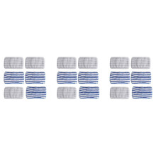 18 Pcs Microfibre Cloth Pads Replacement for Rowenta Clean&Steam ZR005801 RY7/RY8 Series Not Suitable for RX6 Series