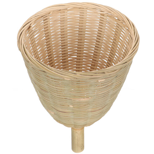 gabbia in bamboo intrecciato per api, trappola cattura sciarmi 2
