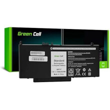 Bateria para laptop - Green Cell - 07V69Y 6MT4T - 7200 mAh - 7,4 V - Preto