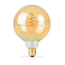 LED Glödlampa E27 | G95 | 3,8 W | 250 lm | 2100 K | Dimbar | Extra varm vit | Retrostil | 1 st.