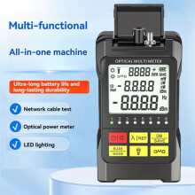 Glasfaser-Leistungsmesser RJ45-Tester -70-+10dbm Optisches Multimeter Netzwerk Glasfaser Optischer Dämpfungstester