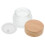 coppetta vetro per pulizia pennello manicure con coperchio 4