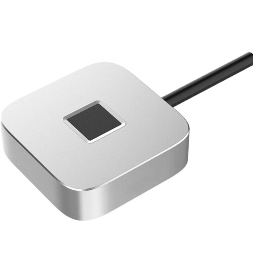 Hello Biometric Fingerprint Anmelden Sperrbildschirm USB Reader Scanner Modul Gerät Hello Fingerprint Reader Silber