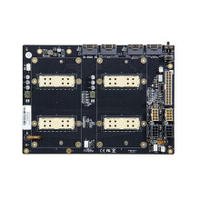SXM2-300G Dual-Channel Pass-Through Baseboard V100 SXM2  Card 300G Integrated Nvlink Lite SXM2 Adapter Board