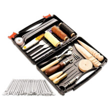 Leather Working Kit Leather, Sewing Accessories, Stitching Punching Cutting Carving, for Stitching Punching Cutting