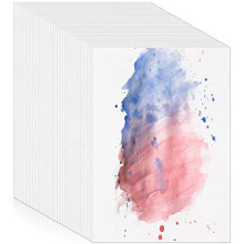120 Ark Akvarellpapper Bulk, 300GSM Vitt VattenfäRgspapper för Barn Barn Vuxna KonstnäRer Ritning (5 X 7 Tum)