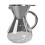 Glass Coffee Pot with Filter High Temperature Resistant Espresso Pots Graduated Scale Coffee Server 600ml 1