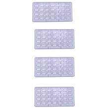 4X Diy Pastry Tools Polycarbonate Chocolate Molds and Chocolate Making Supplies Candy Cake Baking Mould