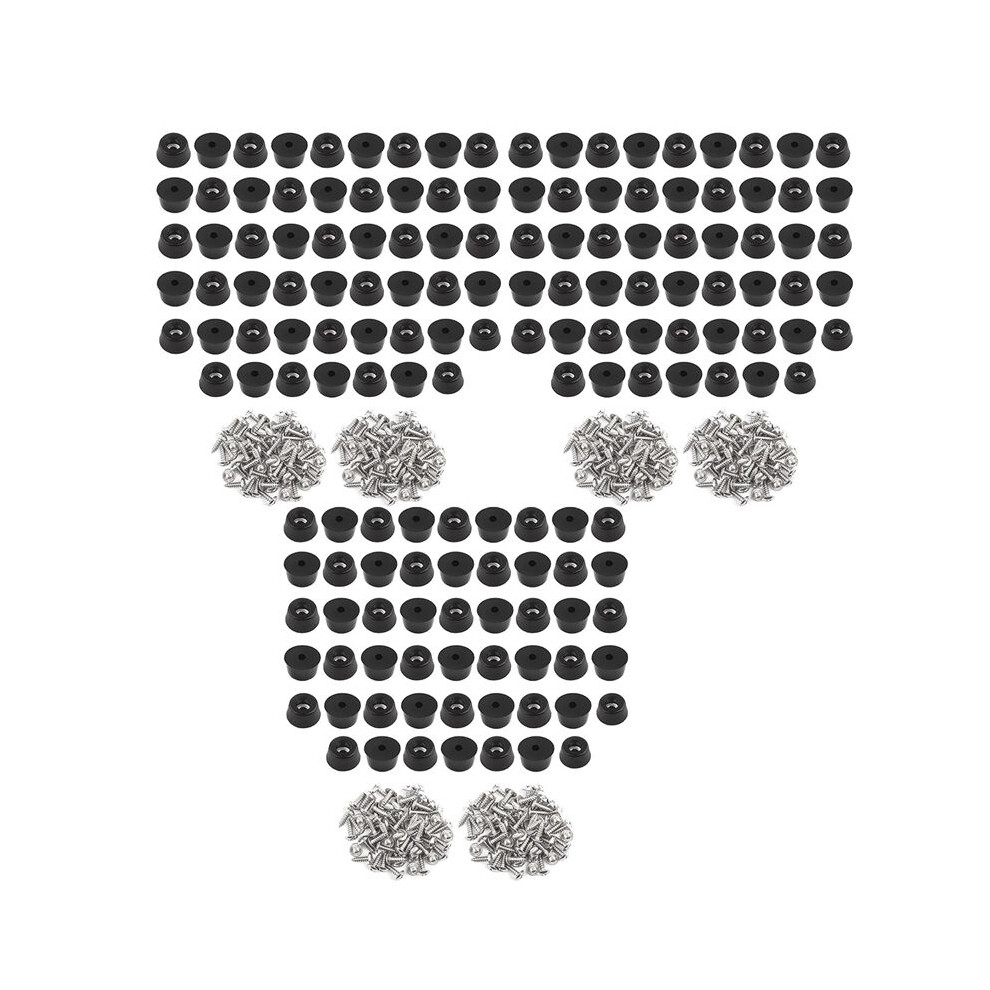 156Pcs Rubber Feet For Cutting Board (0.31X0.59inch) Anti Scratch Rubber Cutting Board Feet For Chairs & Other Furniture 6031141161880