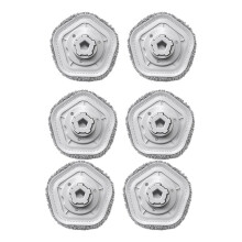6 PeçAs Pano de Limpeza para Bot W10 Robô Aspirador de Pó AcessóRios PeçAs de ReposiçãO