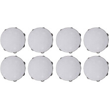 8pcs 8 inch Musical Tambourine Tamborine Drum Round Percussion Gift for KTV Party