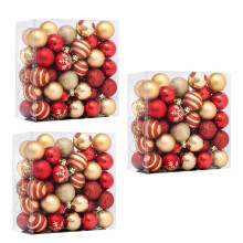 150Pcs Christmas Tree Decorations Balls Bauble Xmas Party Hanging Ornaments Christmas for Home New Year Gift