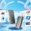 Wireless -Compitable Transmitter and Receiver,4K Transmitter Support 2.4/5GHz, for Streaming Video Laptop/Pc/Tv Box 6
