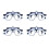 4X Optical Optic Trial Lens Frame Eye Optometry Optician 1