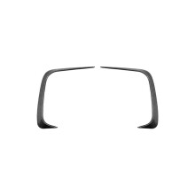 Carro Dianteiro Pára-Choques Lábio Divisor Spoiler Farol de Nevoeiro Canard Guarnição para   Mk3 Acessórios Exteriores Do Carro Fibra de