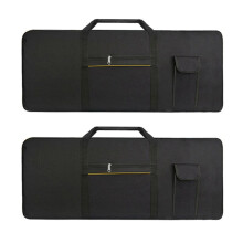 2X Portable 61 Key Electronic Piano Keyboard Gig Bag Carrying Bag Storage Holder Case 600D Cloth