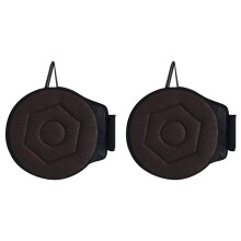 2pcs 360Rotating Cushion for Car,15.7in Cushion for Car,Swivel for Elderly for Home,Office Chairs Brown