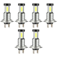6X H7 LED Headlight Bulb Kit High Low 100W 30000LM Super Bright 6000K White