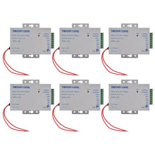6X K80 Door Access System Electric Power Supply Control  12V 3A Miniature Power/Electric Lock Power
