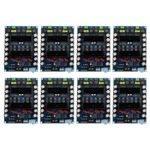 8X XH-M641 TPA3116D2 DC12V 24V 150W x 2 Audio Digital High Power 2 Channels Car Amplifier with Boost Board G2-010
