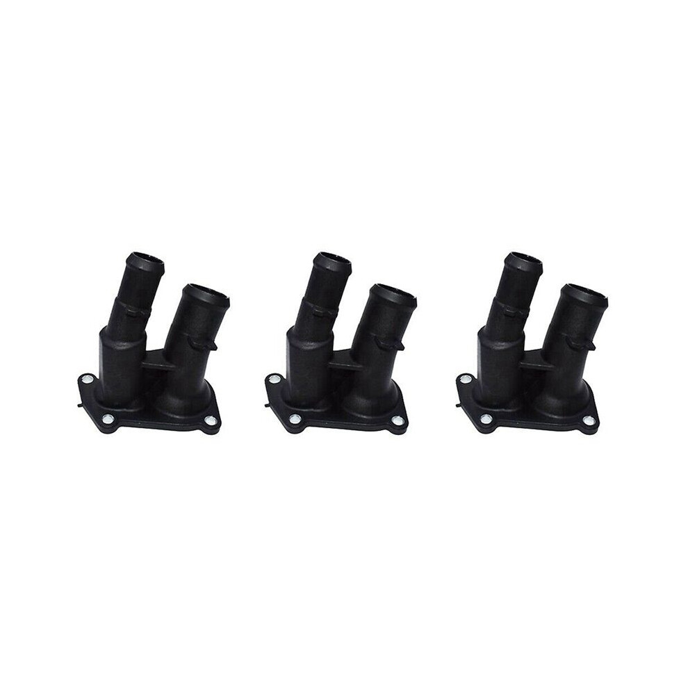 3X Thermostat Housing Coolant Flange Fit For C-Max Focus Fusion Mondeo Fiesta 2001-2012 1707050 2S6g-9K478-Bc 6032137764139