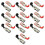 10 Pair Battery Terminal Heavy Duty Car Vehicle Quick Connector Cable Clamp Clip 1