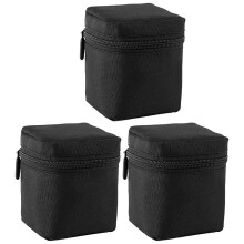 3X Kamera-Objektivtasche DSLR-Gepolsterte Dicke, StoßFeste Schutzhülle Etui Objektivtasche für DSLR-Kamera
