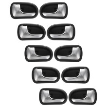 5X Manija de Puerta Interior Trasera Delantera del Coche para 323 Protege BJ 1995-2003 Derecha