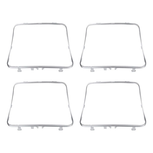 4X Car Cup Holder Frame Trim Sticker for   C Class W205 GLC Class W253 2015-2018