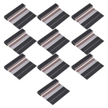 10X Guitar Fret Leveling Files Bass Guitar Leveler Fret Luthier Supply Guitar Tool Kit with 40 Grit Papers 150mm