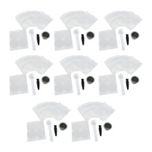 8 Pods 800 Seals Stainless Steel Refillable Coffee Capsule Reusable for Machine