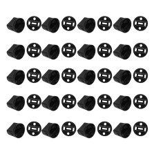 20X Ignition Key Knob Push Turn Key Ignition Knob Set for Keyless Entry Speed 6 CX7 CX9 (Turn Knob)