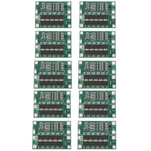 10X 3S 60A Bms Board 11.1V 12.6V 18650 Li-Ion Lithium Battery Protection Board Enhanced Version