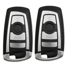 2X Car Remote Key Fob Case Blade for F10 F20 F30 F40 1 3 5 Series 4Button