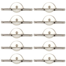 100Pcs Door Window Cupboard Drawer Bin Single Nylon Sliding Roller Pulley Wheel