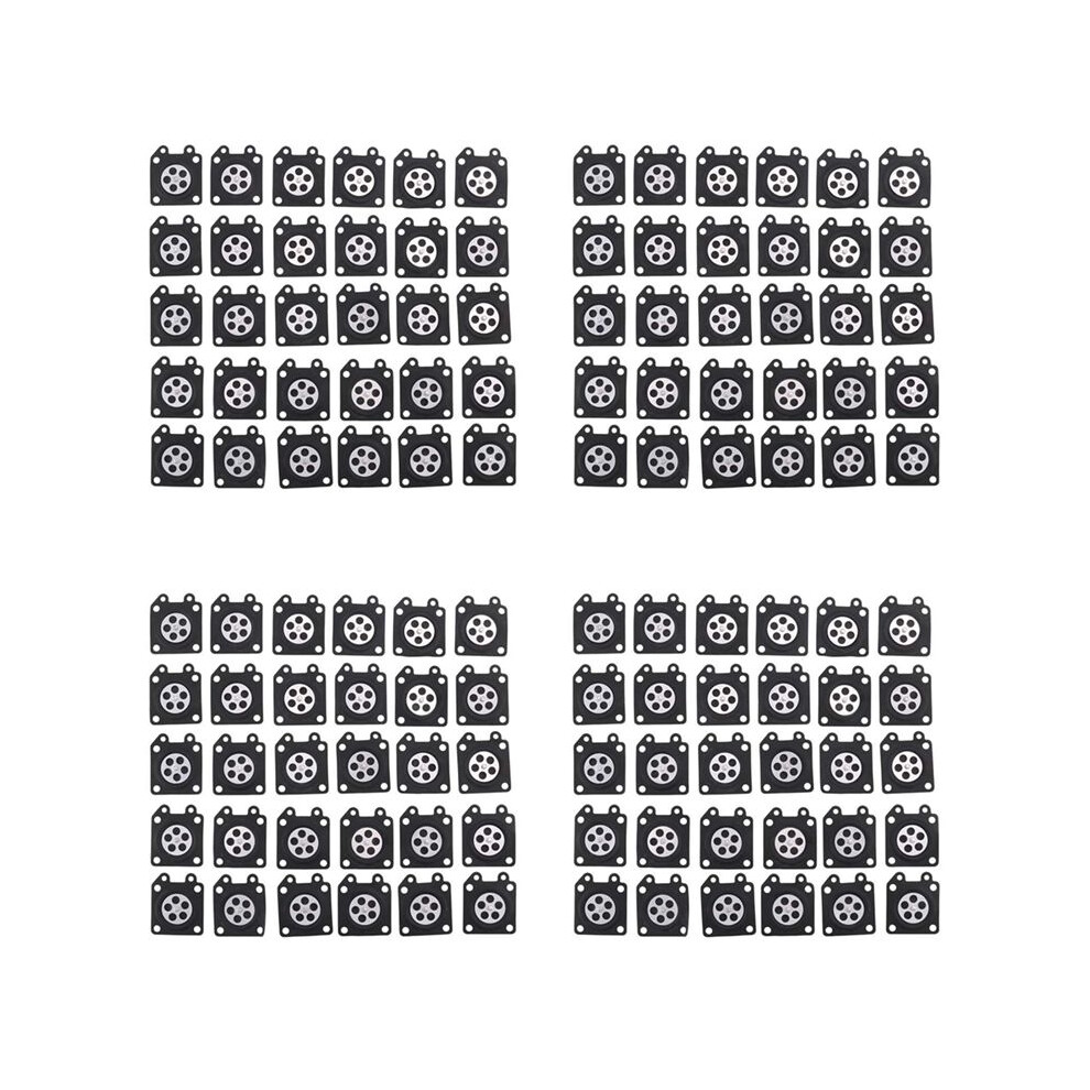120Pcs Carburetor Parts Chainsaw Carburetor Membrane Pads For Zama Chainsaw Carburetor 2500/3800/4500/5200/5800 6031485527199
