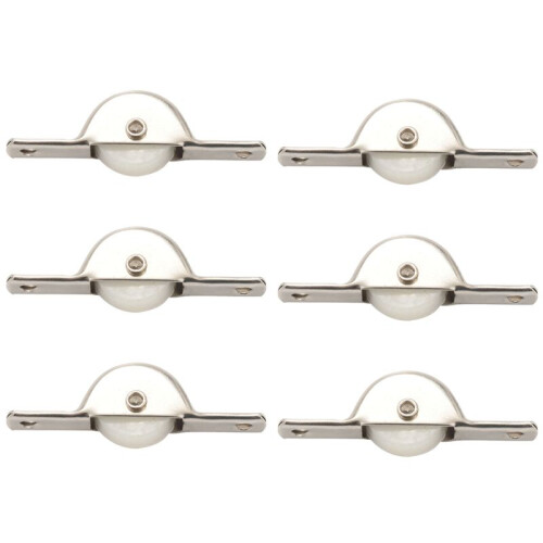 60Pcs Door Window Cupboard Drawer Bin Single Nylon Sliding Roller Pulley Wheel