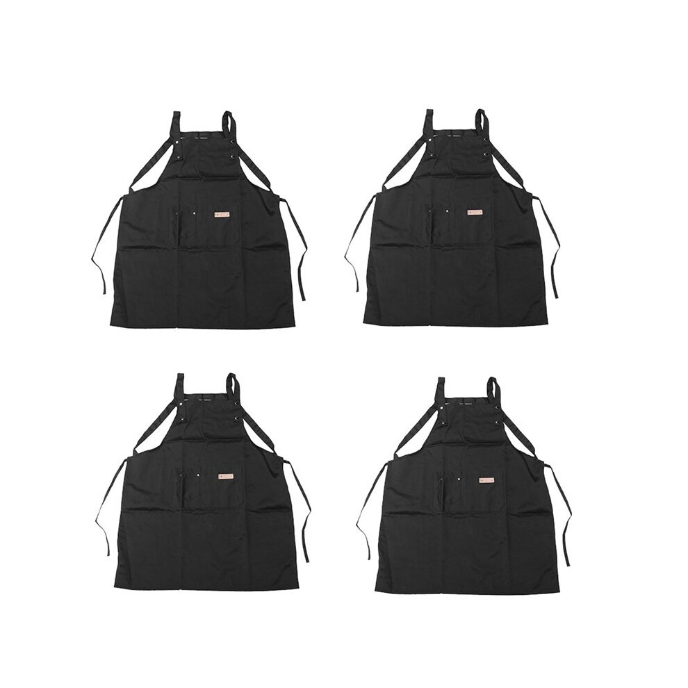 4X B Black Professional Stylist Apron Waterproof Hairdressing Coloring Shampoo Haircuts Cloth Wrap Hair Salon Tool