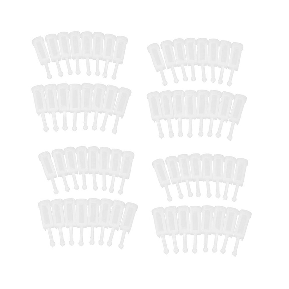 64 Pcs Universal Gravity Spray-Gun Filters Fine Mesh,Disposable Gravity Feed Spray-Gun Paint Strainer 4712295076337
