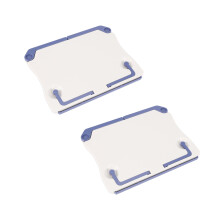 2X Folding Tabletop Music Stand ABS Sheet Music Holder Applicable for Guitar Piano Violin Universal Musical Instrument