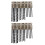 30 Pcs High Speed Steel Titanium Coated Drill Bits Set 3 4 5 mm Hex Shank 1