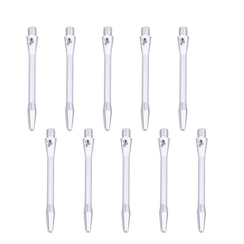 10 Pezzi Aste In Lega Alluminio 48Mm Per Dardi 2Ba 1