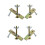 2X 4 in 1 80mm CNC Engraving Machine Press Plate Clamp Platform Splint Accessories 1