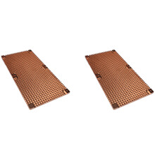 2X for RTX 3060 3080 3090 Backplane Pure Copper Heat Sink Card Memory Auxiliary Radiator 90X180MM(4mm)