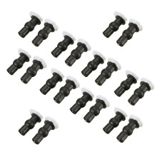 10 Pair Of Screws for Toilet Toilet Lid Toilet Toilet Cover Black