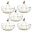 5X Wooden Handle Metal Retro Basket Portable Multi-Function Vegetable Fruit Egg Groceries Practical Storage Basket White 1