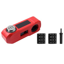 E-Scooter Grip Lock Sicurezza Serrature di Sicurezza Manubrio leva Freno Blocca Disco per  M365 PRO Rosso